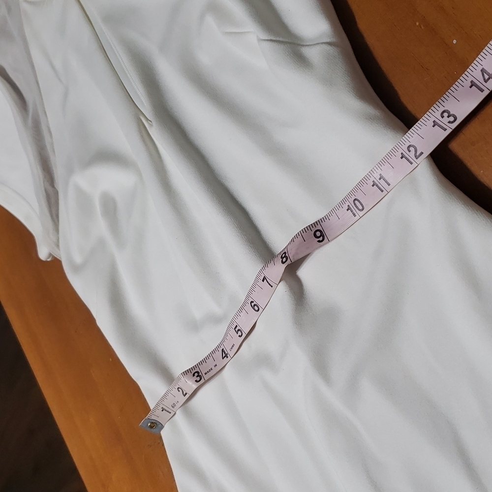 BEBE WHITE BODYCON DRESS XS - Picture 10 of 17